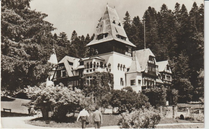 Romania , Sinaia , Castelul Pelisor , Foto , Circulata 1967