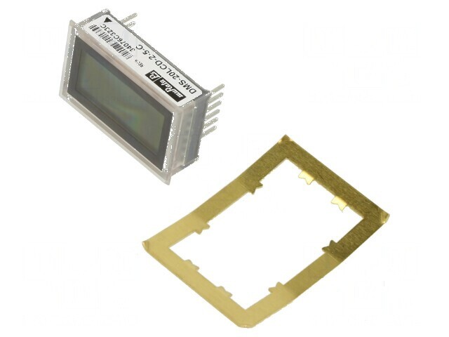 Voltmetru digital pentru montare pe panou -20&divide;20V pe LCD