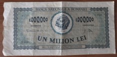 1000000 lei 1947, Rom&acirc;nia