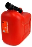 Canistra din plastic pentru combustibil rosie 20L, Amio