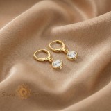 Cercei Claritatea Inimii , Cercei placati 18K Brazilia