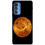 Husa compatibila cu Motorola G50 model orange Moon, Silicon, TPU, Viceversa, Transparent, Carcasa