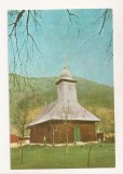 RF78-Carte Postala - Poieni-Faget, Biserica de lemn, monument istoric, necirculata