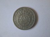 Rară! Capul Verde Colonie Portugheză 1 Escudo 1949 aUNC