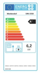 Semineu Incalzit Lemne Samotat Sticla Bucatarie Baie Camera Spatii 6.2kW Negru + LIVRARE GRATUITA