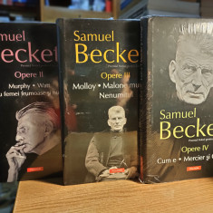 Samuel Beckett - Opere II, III, IV - 3 volume (Editura Polirom, 2011-2012)