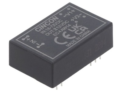 Convertor DC/DC 18-72V la 12V/-12V foto