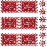 Christmas placemat + Christmas placemat 12-piece set, Flippy