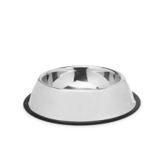 Bol pentru caini Yummie, 15 cm, otel inoxidabil, Argintiu