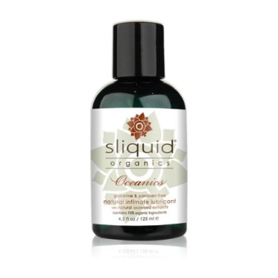Lubrifianti - Sliquid Organic Oceanic Lubrifiant Natural cu Caragenina - marime 125 ml foto