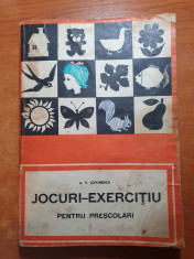 jocuri exercitiu pentru prescolari - din anul 1979 foto