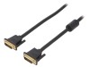 Cablu Vention DVI-D Dual Link 24+1, 2m, Aurit, Negru, Conductor 31AWG