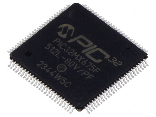 Microcontroler PIC 512kB 80MHz SMD TQFP100-EP