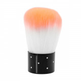 Cumpara ieftin Pensula kabuki Global Fashion 04 - White/Orange