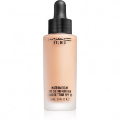 MAC Cosmetics Studio Waterweight SPF 30 Foundation machiaj ușor de hidratare SPF 30 culoare NW18 30 ml