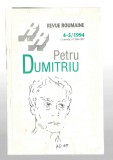 Revista Revue Roumaine 4-5/1994 - Petru Dumitriu - limba franceză