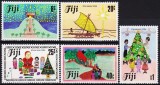 Fiji 1984 - Crăciun, serie neuzata