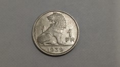 Belgia-1 Franc 1939 foto