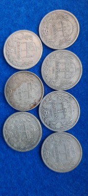 UNGARIA 1 KORONA argint foto