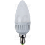 Sursa LED, forma de lumanare,cu reglarea fluxului luminos LGYD6NW 230 V, 50 Hz, 6 W, 4000 K, E14, 450 lm, 250&deg;