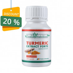 TURMERIC EXTRACT FORTE 100% natural, 120 capsule foto