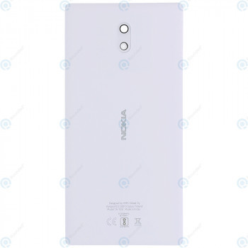 Capac baterie Nokia 3 alb argintiu foto