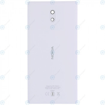 Capac baterie Nokia 3 alb argintiu