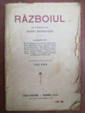 Ion Pas - Razboiul -prefata de Henri Barbusse
