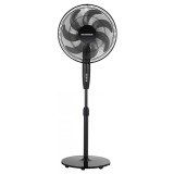Ventilator cu picior HEINNER HSF-M750D-BK, 7 palete, control digital, telecomanda, putere: 50W, negru