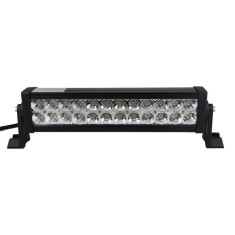 Bara proiectoare LED Auto Offroad Techstar&reg; PNA2, 72W, 12V-24V, 6000 K, 5280 Lumeni, IP 67, 36 cm, Flood Beam 60&deg; cu Leduri CREE XBD, Negru