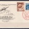 ROMANIA 1949 LP 255 ANIVERSAREA A 75 DE ANI UPU SERIE/PLIC PRIMA ZI A EMISIUNII