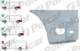 Segment reparatie aripa spate FORD TRANSIT (V184/5), 05.2000-04.2006; TRANSIT/TOURNEO (V347/8), 05.2006-04.2013, partea dreapta, metal galvanizat; in, Rapid