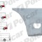 Segment reparatie aripa spate FORD TRANSIT (V184/5), 05.2000-04.2006; TRANSIT/TOURNEO (V347/8), 05.2006-04.2013, partea stanga, metal galvanizat; in