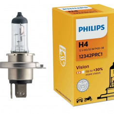 Bec Halogen H4 Philips Vision P43t-38, 12V, 60/55W