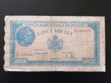 BANCNOTA- 5000 LEI 1944 - OCTOMBRIE ROM&Acirc;NIA.