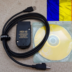 Interfata auto VCDS VAG COM 22.10 Hex V2 limba Romana Engleza