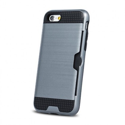 Husa Capac DEFENDER CARD Apple iPhone X / XS Silver