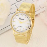 GENEVA Ceas dama Quartz, Auriu