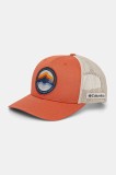 Columbia sapca Mesh Snap Back culoarea portocaliu, cu imprimeu, 1652541