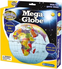 Glob pamantesc gonflabil - 50 cm PlayLearn Toys