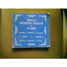 MANUAL DICTIONAR POLIGLOT IN 8 LIMBI