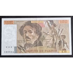 Franța, 100 Franci 1981.