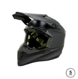 Cumpara ieftin Casca pentru copii, pentru motocicleta, ATV, bicicleta - Enduro, Cross - marime S (49-50 cm), Negru mat