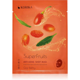 KORIKA SuperFruits Goji Berry - Anti-aging Sheet Mask Masca faciala cu efect de intinerire Goji berry 25 g