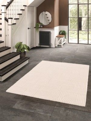 Covor Belgian, Miami 68112, Crem, Diverse Dimensiuni - 80x150 cm foto