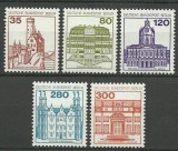 Berlin 1982 - Uzuale, castele, serie neuzata