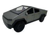 Masina Radiocomanda Tesla Cybertruck gri cu acumulator si statie incarcare