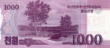 1000 WON 2008 COREEA DE NORD SPECIMEN UNC