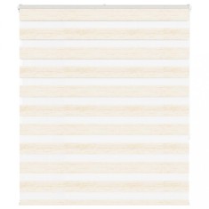 vidaXL Jaluzea tip zebra 130x150 cm lățime țesătură 125,9 cm poliester