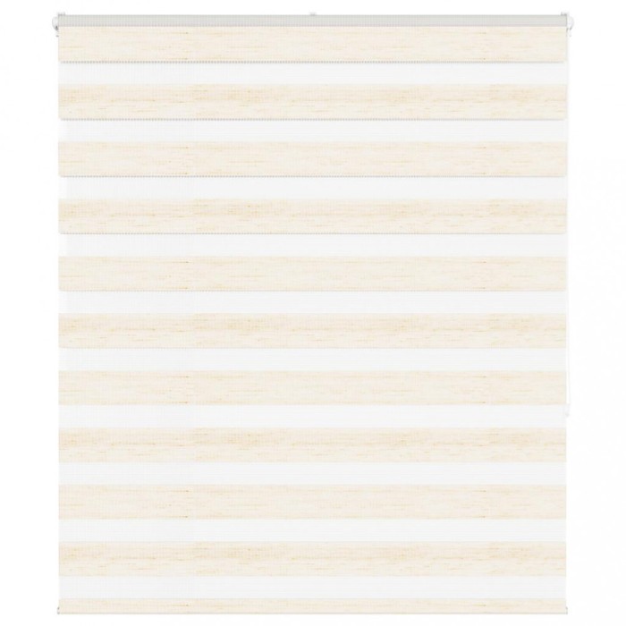 Jaluzea tip zebra 120x150 cm lățime țesătură 115,9 cm poliester